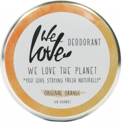 Natural Deodorant Cream Orange