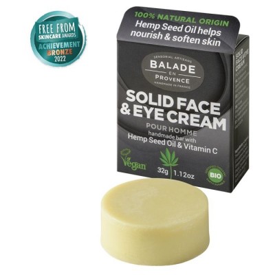 SOLID FACE & EYE CREAM FOR MEN