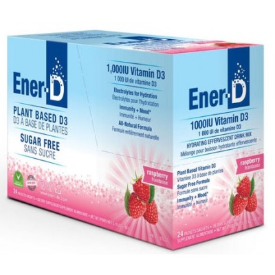 Ener-D Raspberry Sugar Free 30 Sachets