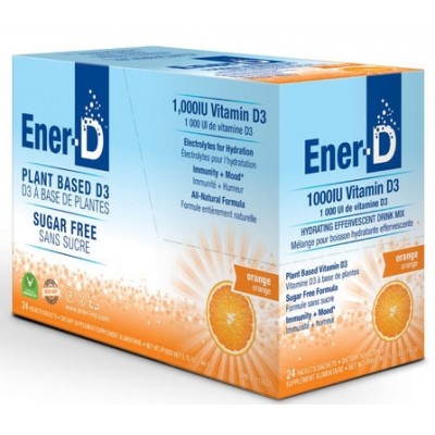 Ener-D Orange Sugar Free 30 Sachets