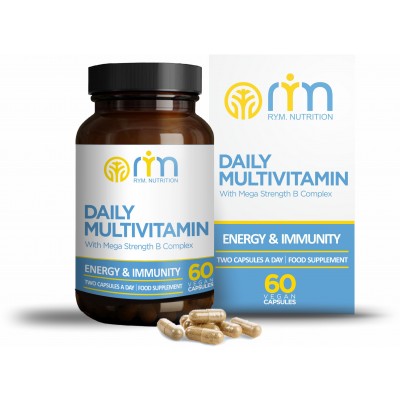 Daily Multivitamin - Energy & Immunity 60 Capsules