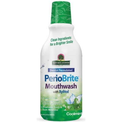 Perio Brite Alcohol Free Mouthwash