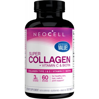 Super Collagen +C & Biotin 180 Tablets
