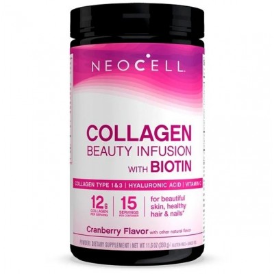 Collagen Beauty Infusion with Biotin Cranberry Powder 330g