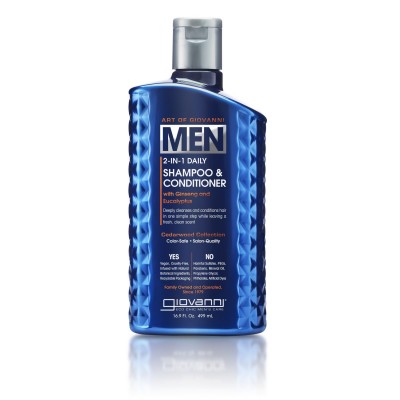 Men 2 in 1 Daily Shampoo and Conditioner