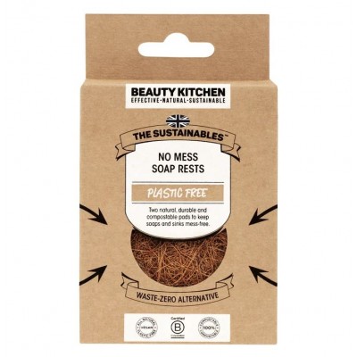  Coconut Coir Soap Rest (2 pack) 1unit