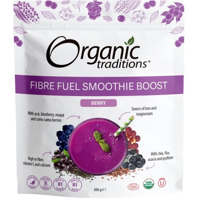 Organic Fibre Fuel Smoothie - Berry