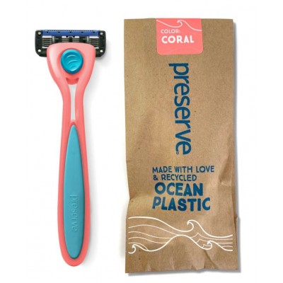 POPi Shave 5 Blade Razor Coral (Pack of 6)