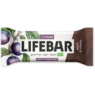 Organic Lifebar InChoco Plum RAW 40g x 15