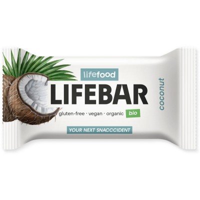 Organic Lifebar Coconut 25g x 20