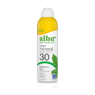 Sheer Mineral Fragrance Free Sunscreen SPF30